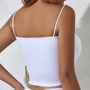 Basic Top With Pad - White