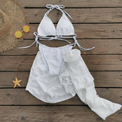 Lily Three Piece Swimwear with Beach Skirt